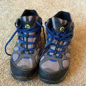 Boys Merrell hiking boots